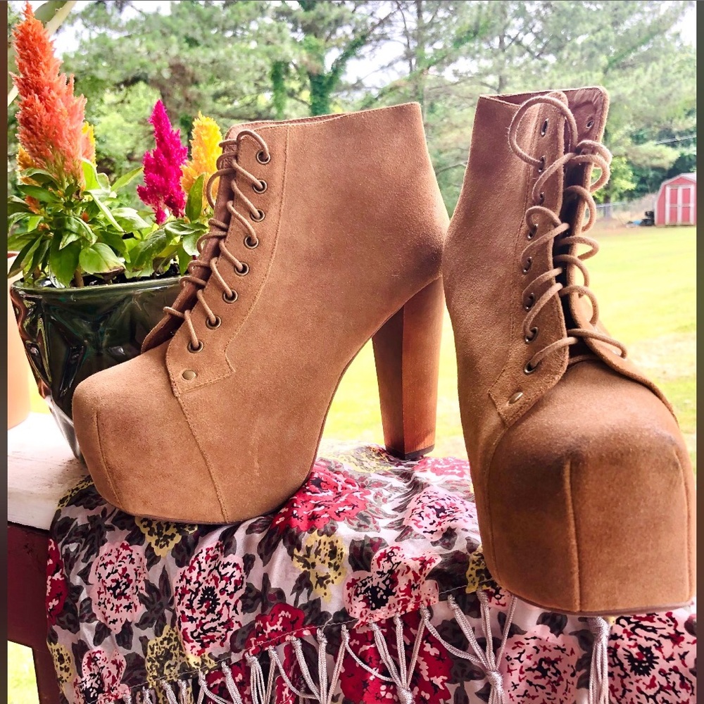 🛑SOLD🛑 Jeffrey Campbell Lita’s platform heels size 9 🔥
